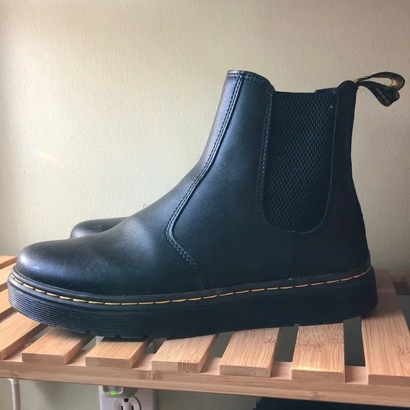 Dr. Martens Black Chelsea Boots - Picture 2 of 4